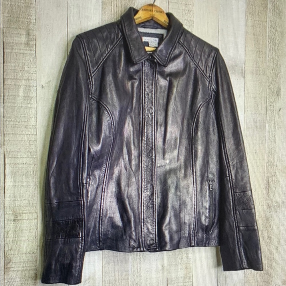 Women's Black Leather Jacket